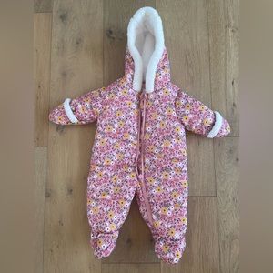 Infant snow suit 0-3 months